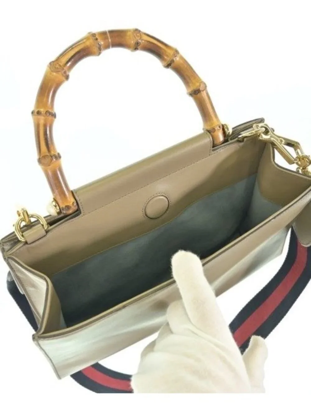 Gucci Handbag Gray - Picture 4 of 13